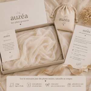 cadeau photo grossesse box kit